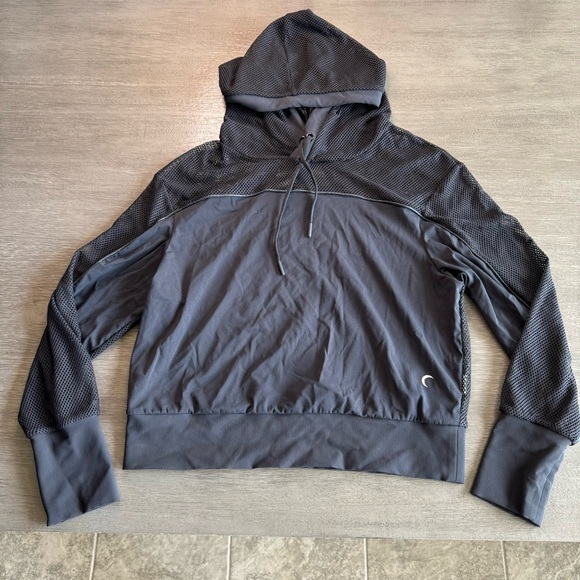 Zyia Black Mesh Winner Jacket Hoodie S - Picture 3 of 12